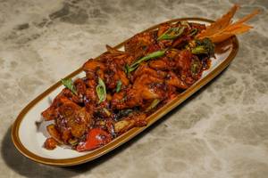 Asian Dry Chilli In Paneer Or Mushroom