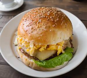 Egg burger