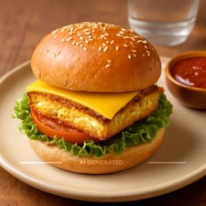 Paneer Cheese Burger