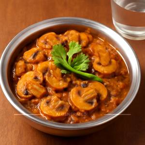 Tawa Mushroom Masala