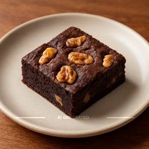 Walnut brownie