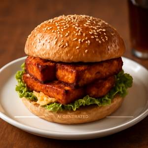 Paneer Tikka Burger