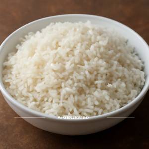 Plain rice