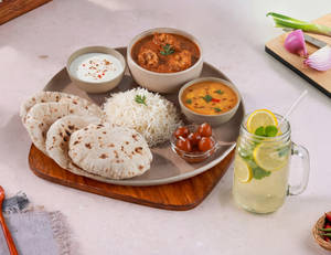 Any Chicken FEAST Thali + Drink