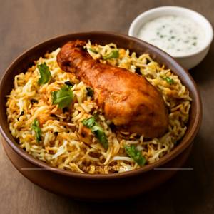Chicken Biryani + Raita
