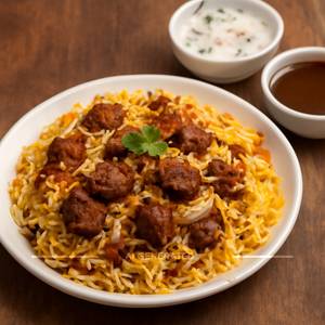 Mutton Boneless Biryani