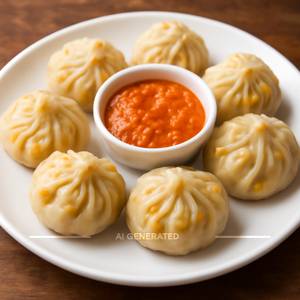 Corn momos