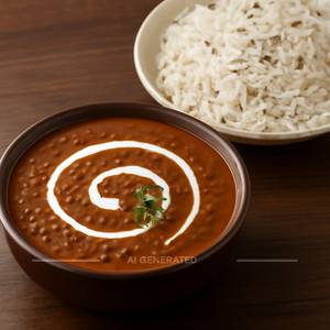 Dal Makhani With Jeera Rice