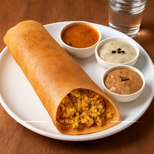 Onion Paneer Masala Dosa