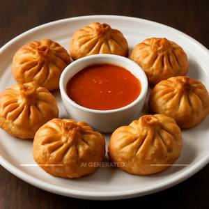 Chicken Momos Fried