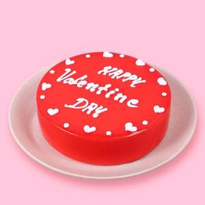 Valentine Red Velvet Cake