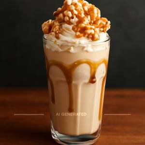 Caramel milkshake