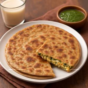 Paneer paratha
