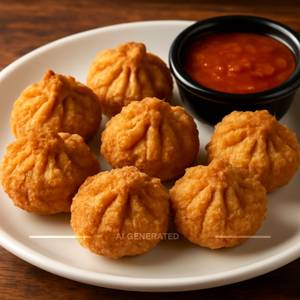 Chicken Kurkure Momos [7 Pieces]