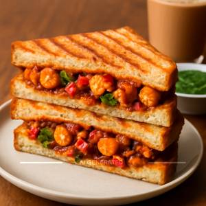 Chilli Paneer Sandwich