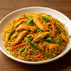 Chicken Singapore Noodles