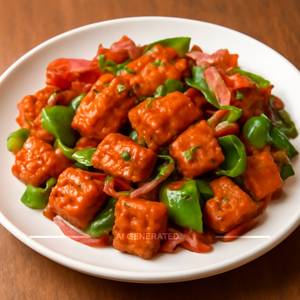 Chilli paneer dry
