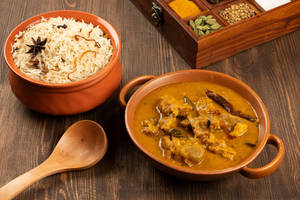 Dalcha Mutton With Bagara Rice