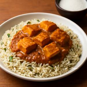 Paneer masala rice