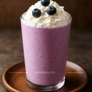 Blueberry Milkshake