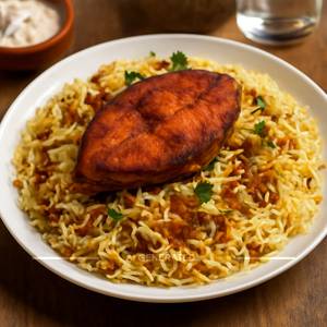 Fish biriyani
