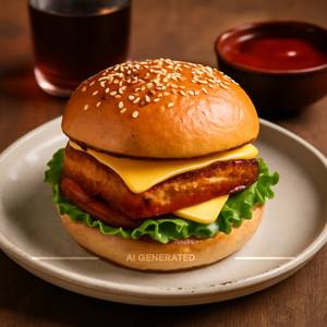 Paneer Cheese Burger