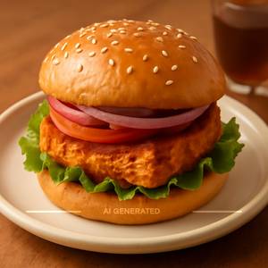 Spicy Paneer Burger