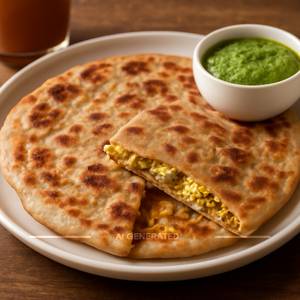 Paneer paratha