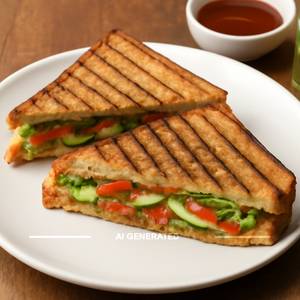 Veg Grilled Sandwich                             