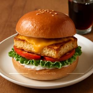 Paneer Cheese Burger