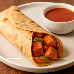 Chilly Paneer Roll