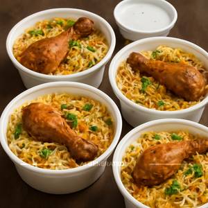 Chicken Dum Biryani (Pack of 4)??????                                          