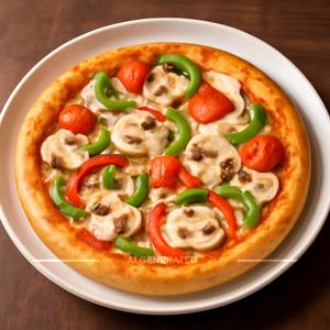 Veg pizza [7 inches]