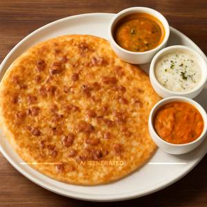 Ghee onion dosa