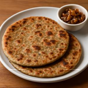 2 Mooli Paratha