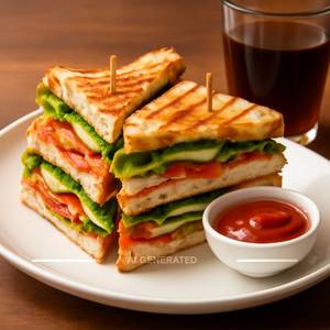 Veg Club Sandwich