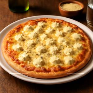 Double cheese pizza