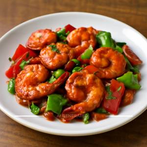 Prawns chilli