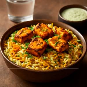 Paneer Tikka Biryani
