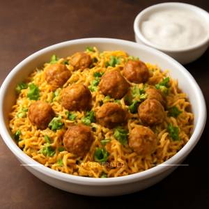 Soyabean Biryani