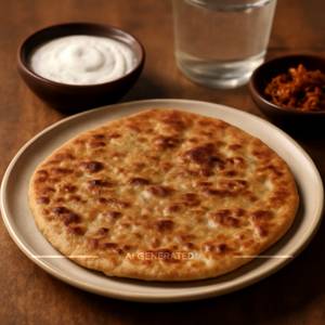 2 Aloo Paratha                             