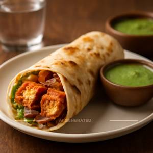 Tandoori Paneer Roll