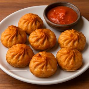 Paneer fried momos