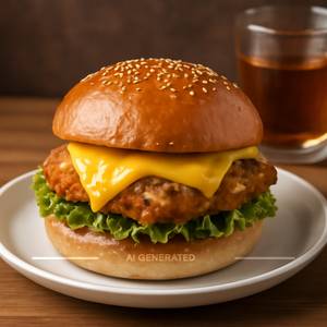 Cheese Chicken Burger