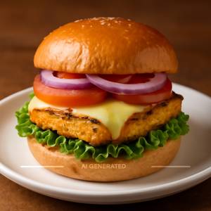 Paneer Cheese Burger