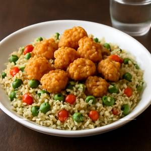 Chicken Popcorn Herb Rice