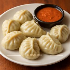Veg Momos (Steamed)