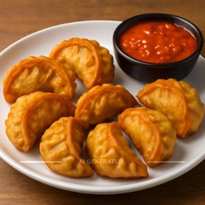 Fry Momos
