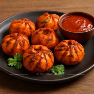 Paneer tandoori momos