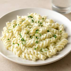 Pasta in White Sauce